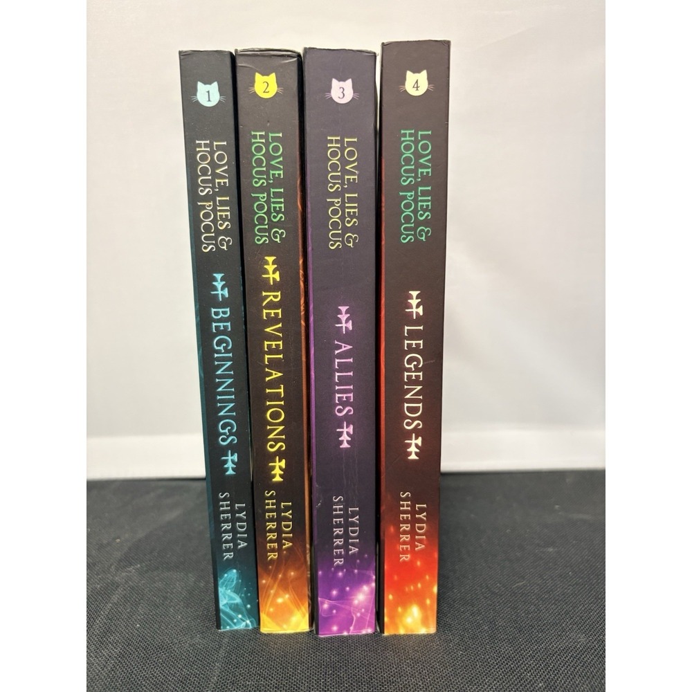 Love, Lies & Hocus Pocus: Lot of 4 Volume 1 2 3 4 books by Lydia Sherrer TPB